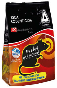 Esca Topicida Fresca 'BRODY 2.5' Rosso - Ferramenta Ilardi