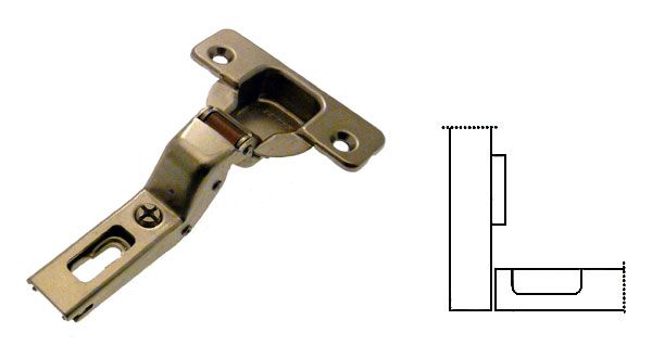 Cerniera Mobili D.35 Collo 15 con Basetta - Ferramenta Ilardi